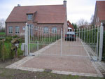 Houten poort