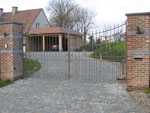 Houten poort