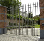 Houten poort